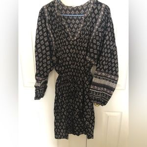 Old Navy Black and White Swing Dress; size L; Brand new